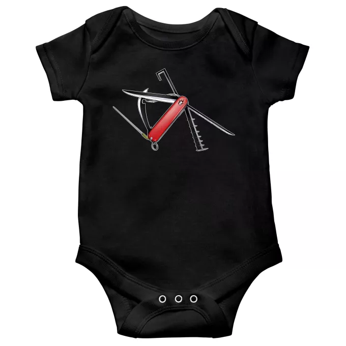 Body baby korta ärmar Parodi Bleach Zanpakuto