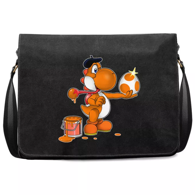 Borsa Da Postino In Tela Paoridia Yoshi Yoshi arancione