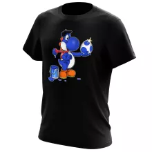 Maglietta “Yoshi blu” – Parodia dei Yoshi
