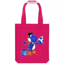 Borsa Tote Bag in cotone organico Videogiochi Parodie