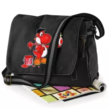 Red Yoshi Messenger Väska – Parodi Yoshi