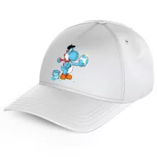 Cappello Bambino e Bambina “Yoshi blu chiaro” – Parodia dei Yoshi