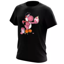 Pink Yoshi T-Shirt – Yoshi parody