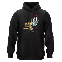 Sweat à capuche Solid Snake « Colis piégé... » – Parodie Metal Gear Solid