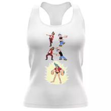 Vrouwen Tank Tops Manga-parodieën