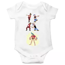 Body bébé Franky « FUSION YAHAAAAA !!! (Super Splendide » – Parodie One Piece
