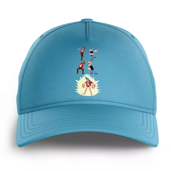 Kinderen Zomerpetten Parodie One Piece Franky, Ace Ventura en Popeye