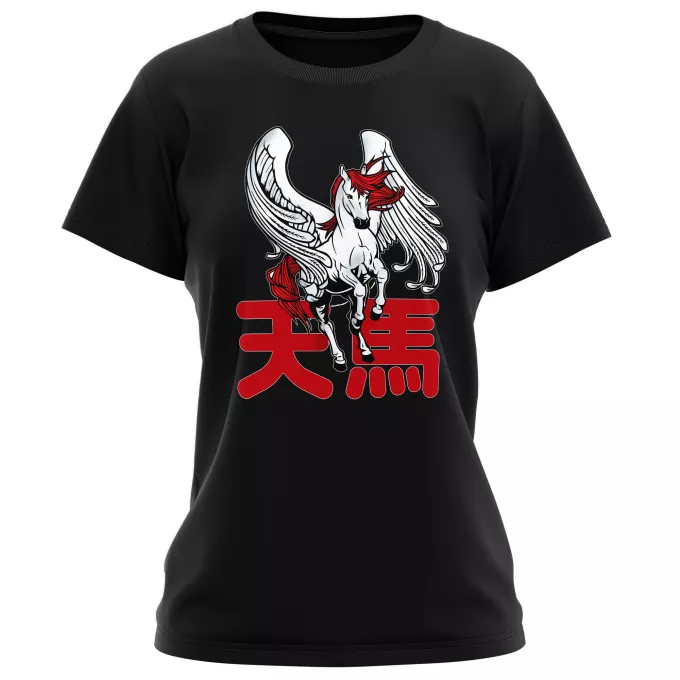 T-shirts Femmes Parodie Culture Manga Tenma - Pégase - Manga Style