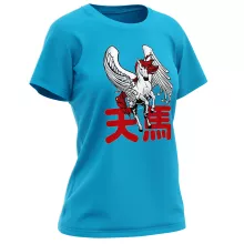 T-shirt Femme Manga Style « Tenma - Pégase » – Parodie Culture Manga