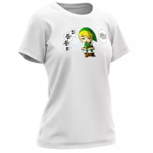 T-shirt Femme Link « Une fée pratique mais agaçante... » – Parodie Zelda