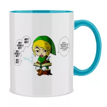 Mug Link « Une fée pratique mais agaçante... » – Parodie Zelda
