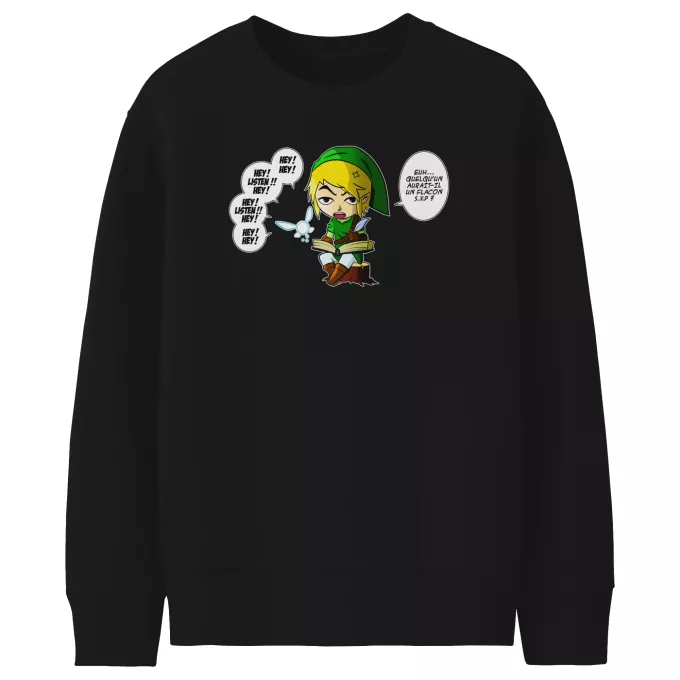 Pulls Enfants Parodie Zelda Une fée pratique mais agaçante... - Link, la Fée Navi