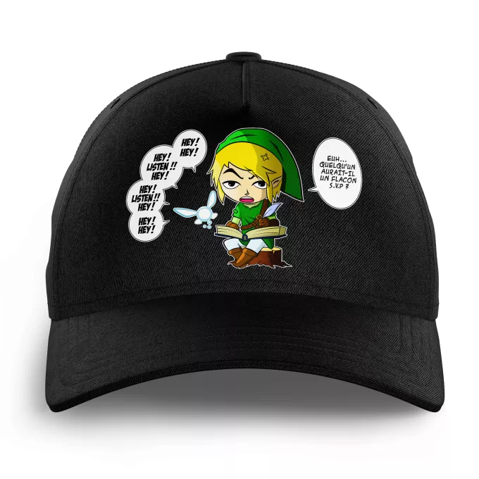 Casquettes Enfants Parodie Zelda Une fée pratique mais agaçante... - Link, la Fée Navi
