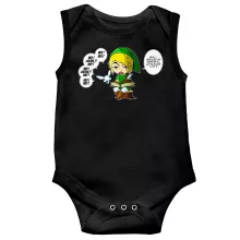 Body bébé sans manches Parodies Jeux Vidéo