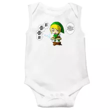 Body bébé Link « Une fée pratique mais agaçante... » – Parodie Zelda