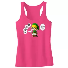 Débardeur Enfant Fille Link « Une fée pratique mais agaçante... » – Parodie Zelda