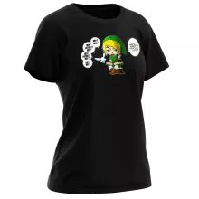T-shirt de mulher – Zelda de parodia