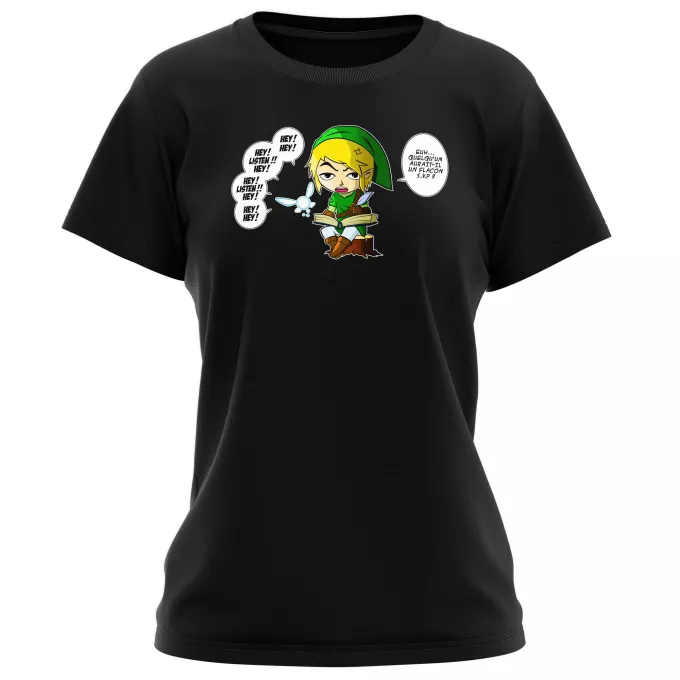 T-shirts de mulher Paródia Zelda