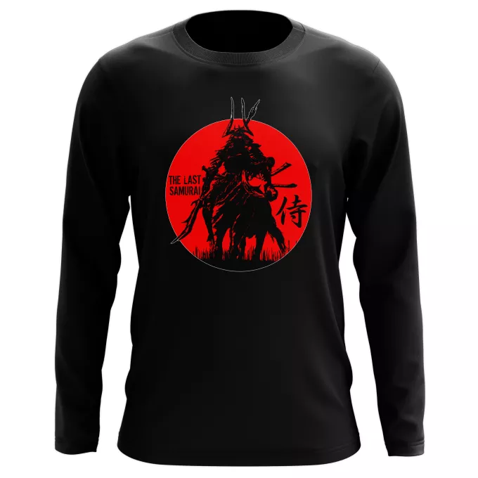T-Shirts manches longues Parodie Japon Culture The last Samurai - samurai-tshirt