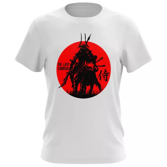 T-shirts Hommes Parodie Japon Culture The last Samurai - samurai-tshirt