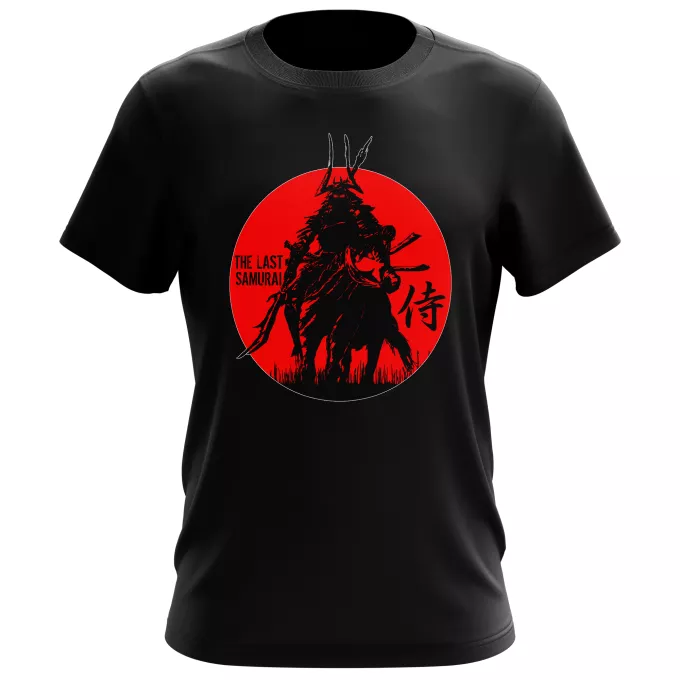 T-shirts Hommes Parodie Japon Culture The last Samurai - samurai-tshirt