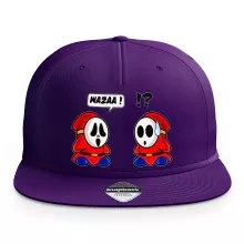 Casquette Maskass « Wazaaaa !! » – Parodie Super Mario