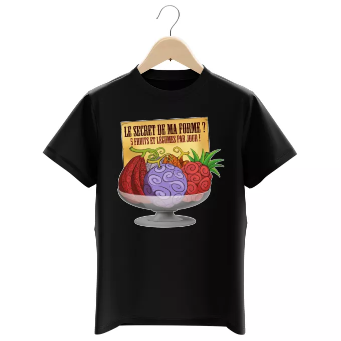 T-shirts crianças rapaz Paródia One Piece