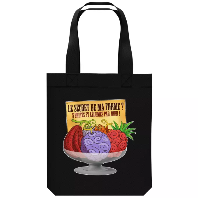 Saco (Tote Bag) de algodão orgânico Paródia One Piece