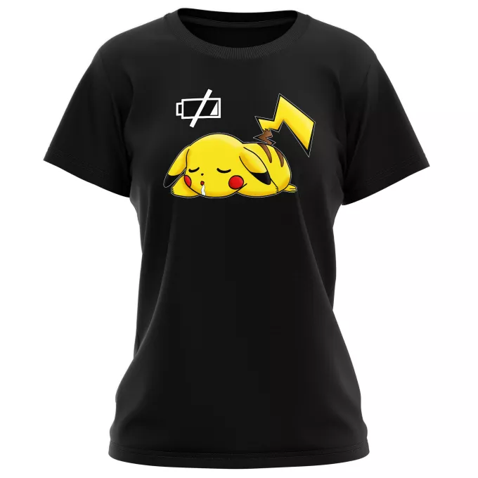 Kvinnor T-shirts Parodi Pokémon Pikachu