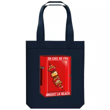 Sac Tote Bag en coton Bio Funny Shirts