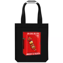 Sac Tote Bag en coton Bio Funny Shirts