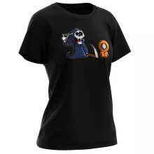 Kenny Women T-shirt “Kenny and The Deayh” – South Park parody