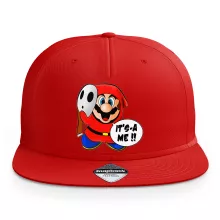 Casquette Mario « Bas les masques » – Parodie Super Mario