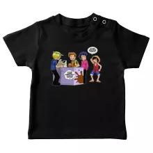 T-shirts bébé Parodies Manga