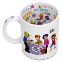 Mug Sanji « ça se passe comme ça chez les dragueurs... » – Parodie One Piece
