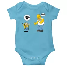 Body bébé Kévin « Un fiston trop mignon » – Parodie Les Minions