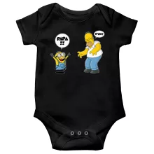 Body bébé Kévin « Un fiston trop mignon » – Parodie Les Minions