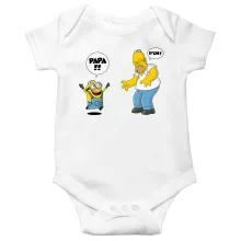 Body bébé Kévin « Un fiston trop mignon » – Parodie Les Minions