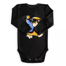 Body bébé manches longues Psykokwak « Gangduck Style by Psyko » – Parodie Pokémon