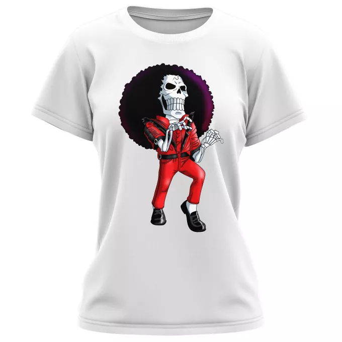 Kvinnor T-shirts Parodi One Piece Brook och Thriller