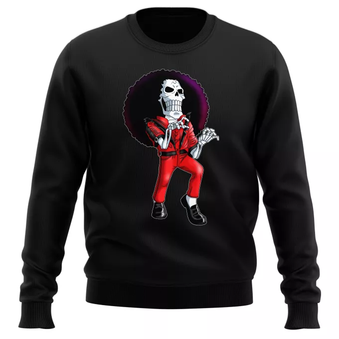 Tröjor Parodi One Piece Brook och Thriller