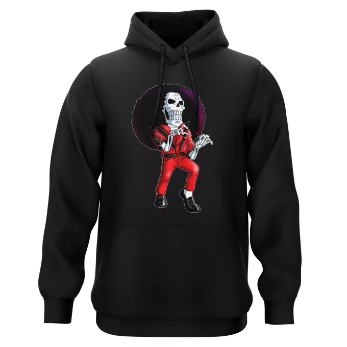 Tröjor med huva Parodi One Piece Brook och Thriller