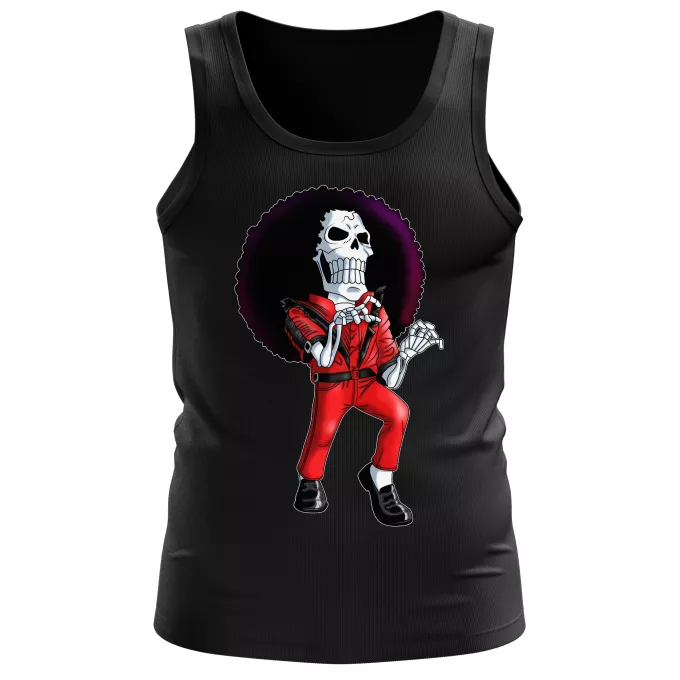 Linnen för män Parodi One Piece Brook och Thriller