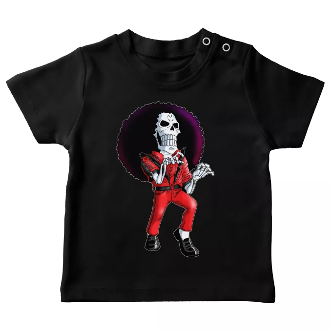 Baby T-shirts Parodi One Piece Brook och Thriller