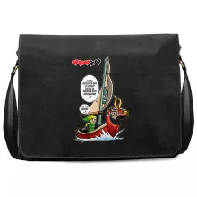 Sac à bandoulière Link « Un elfe à la mer.... » – Parodie Zelda