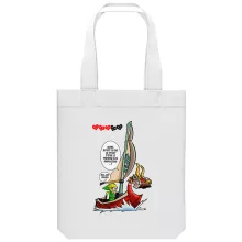 totebag Link « Un elfe à la mer.... » – Parodie Zelda