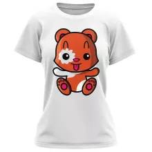 T-shirt Femme « Kawaii Hamster » – Parodie Délire Kawaii