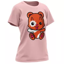 T-shirt Femme « Kawaii Hamster » – Parodie Délire Kawaii