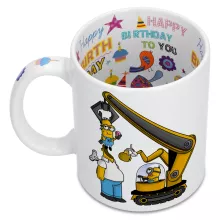 Mugg “Minionerna och Homer Simpson” – Parodi Minionerna