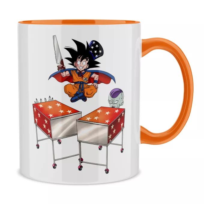 Muggar Parodi Dragon Ball Z - DBZ Son Goku och Lord Freezer